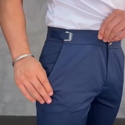 Stretch Slim-Fit Broek voor Heren