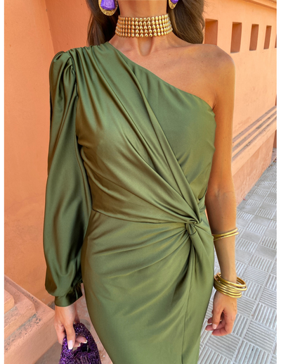 Aleisië | Elegante zomer zwarte jurk